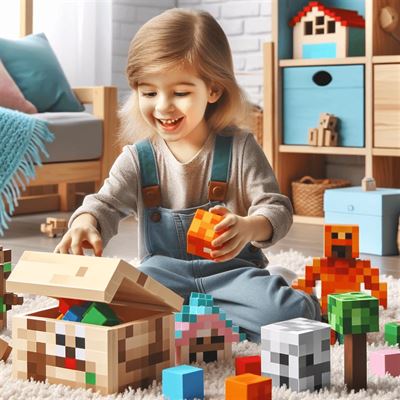 Bygg Världar Utanför Skärmen med Minecraft Leksaker