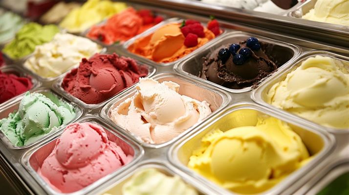 Få en lækker is til sommer i hvide sande