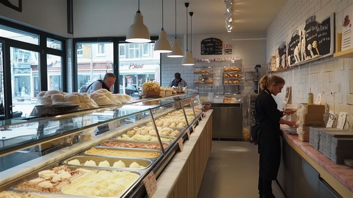 Lækker dansk is i Rungsted