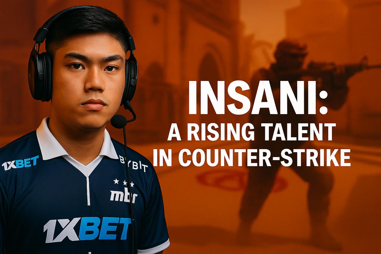 Insani cs2 player - a rising talent in counter-strike