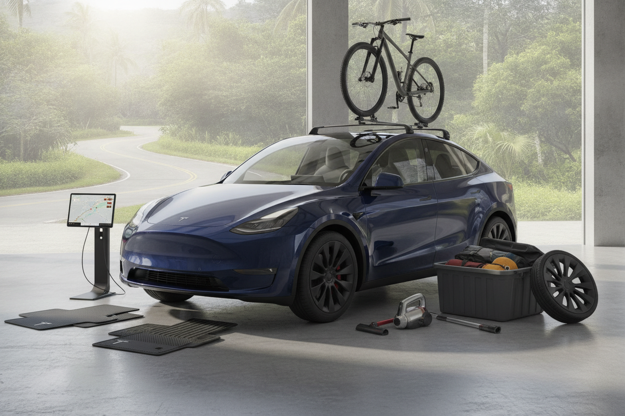 Det bedste Tesla Model Y tilbehør: Gør din elbil endnu bedre